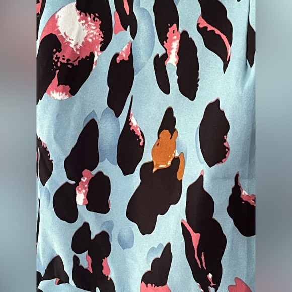 Women’s SHEIN Ruffle Hem Summer Coloured Leopard Print Tie Side Wrap Skirt - Picture 7 of 12